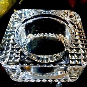 Beautiful glass dish made in France